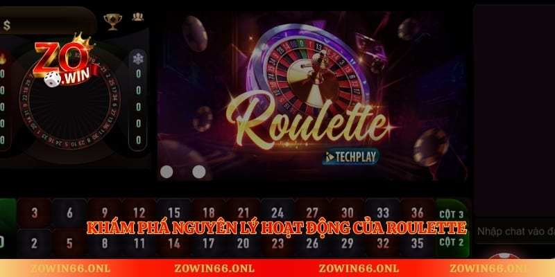 Khám phá nguyên lý hoạt động của Roulette